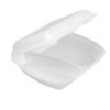CONTENEURS 2 COMPARTIMENTS 24x21x7 CM BLANC PSE (200 UNITÉS) Fournitures en gros suisse