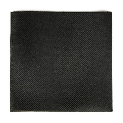 Serviettes Cocktail 20 x 20 noir ( carton de 3600 ) Fournitures en gros suisse