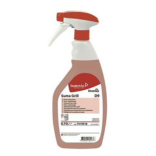 Nettoyant pour four et grill Suma Grill D9, bouteille de 750 ml Fournitures en gros suisse