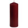 Bougie pilier paraffine Bordeaux Ø 7.0 cm, 20.0 cm, Fournitures en gros suisse
