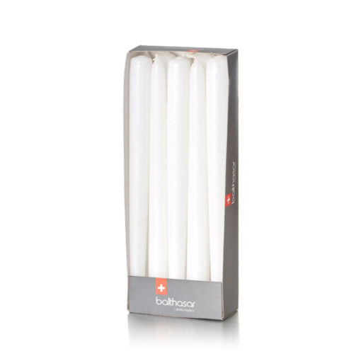 BOUGIES Chandelles Blanche 8 heures (22x240mm) Fournitures en gros suisse
