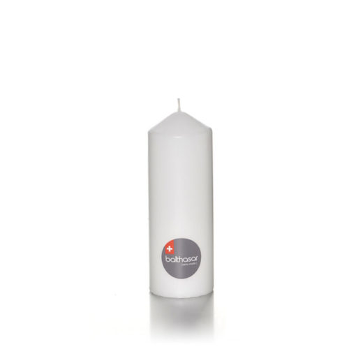 BOUGIES Cylindriques Blanc 90 heures (70x200mm) Fournitures en gros suisse