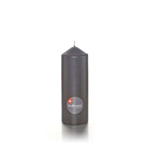 BOUGIES Cylindriques Gris 90 heures (70x200mm) Fournitures en gros suisse