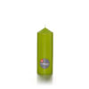 BOUGIES Cylindriques Vert Tilleul 90 heures (70x200mm) Fournitures en gros suisse