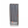 BOUGIES Chandelles Gris 8 heures (22x240mm) Fournitures en gros suisse