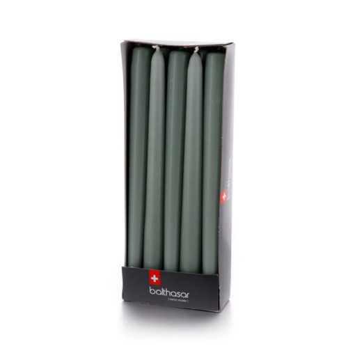 BOUGIES Chandelles Vert clair 8 heures (22x240mm) Fournitures en gros suisse
