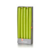 BOUGIES Chandelles Vert Tilleul 8 heures (22x240mm) Fournitures en gros suisse