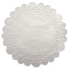 Napperons 50g/m2 ronds blancs Ø 10.0 cm paquet de 250 pièces Fournitures en gros suisse