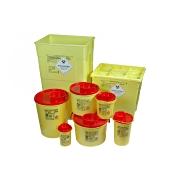 Boîte d'élimination PBS jaune incl. couvercle rouge en différentes tailles – Image 3