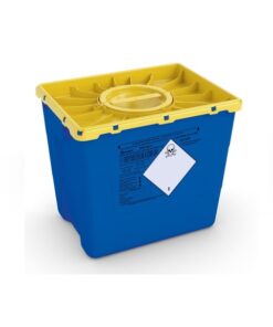 Conteneur d'élimination EVO DUO 30 / 60 L en bleu