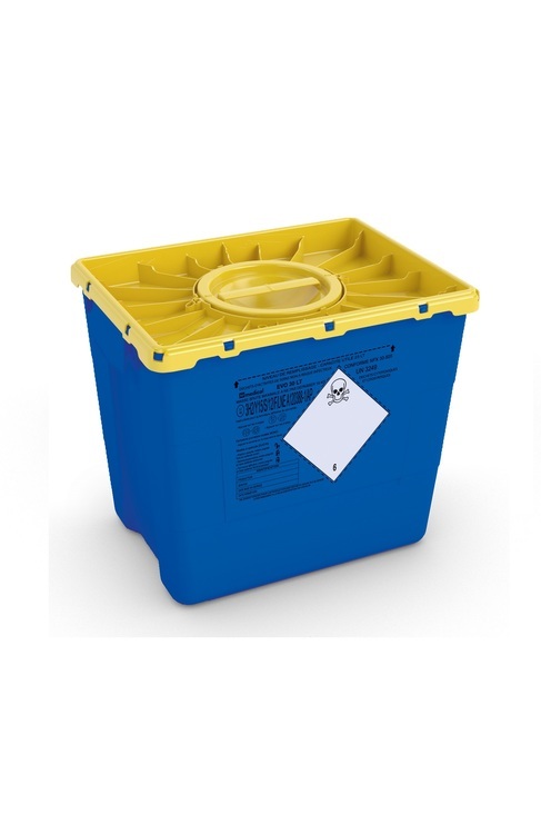 Conteneur d'élimination EVO DUO 30 / 60 L en bleu