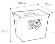 Conteneur d'élimination EVO DUO 30 / 60 L en bleu – Image 2