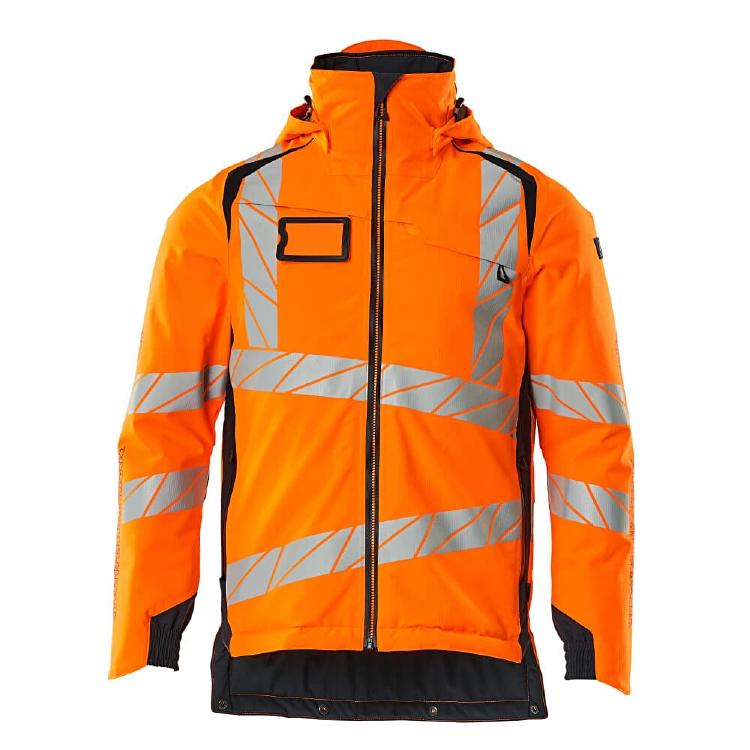 Veste d'hiver Mascot avec isolation Climascot® orange/noir-bleu type 19035