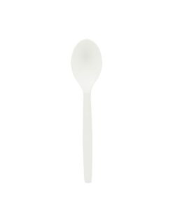 Cuillère à café C-PLA 12.5 cm à 50 pièces