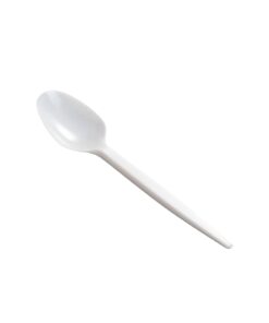 Cuillère à café 12.5 cm blanche