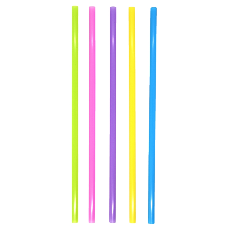 Pailles pour shake, colorées