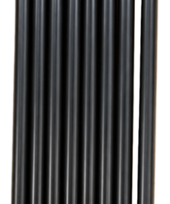 Pailles flexibles, noir longeur 24 / 25 cm