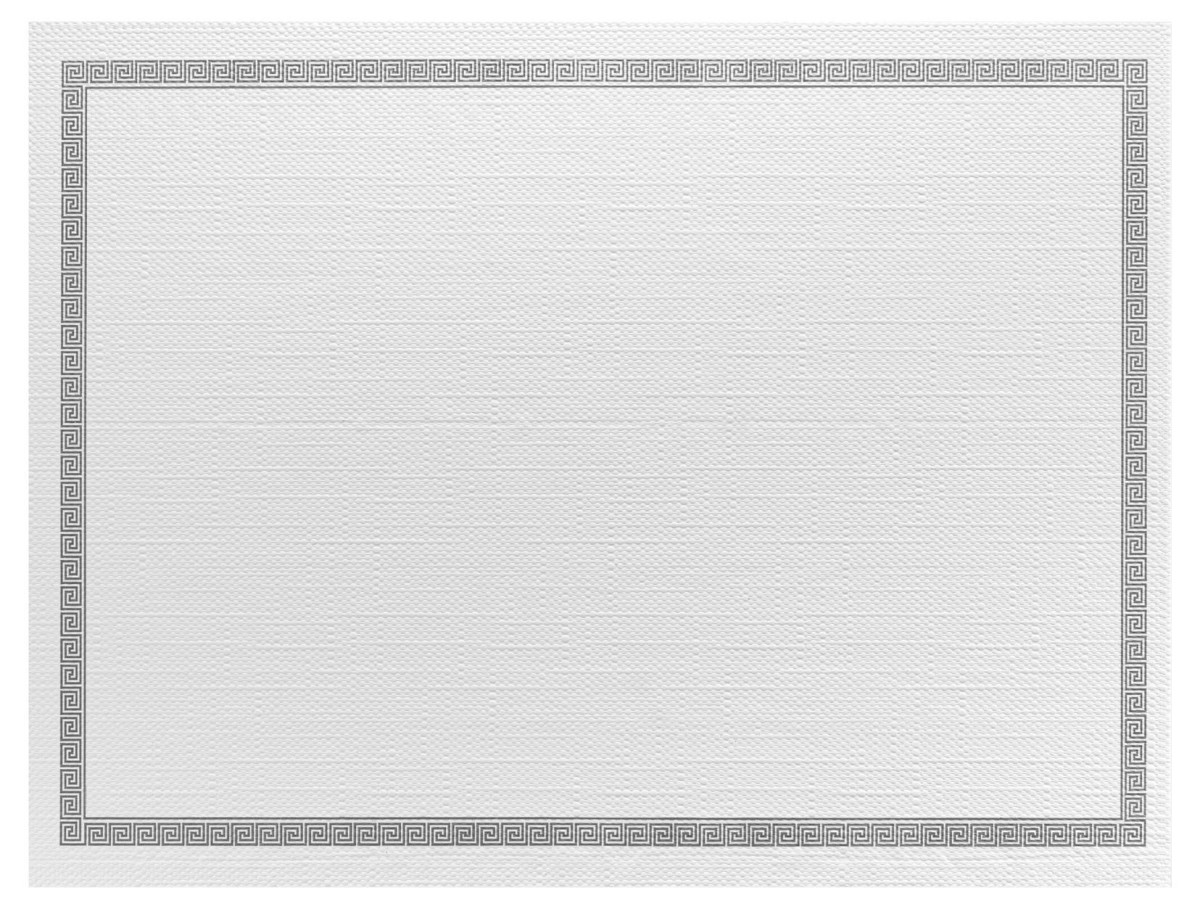 Nappes au format/sets de table Papier blanc nid d'abeille – Image 6
