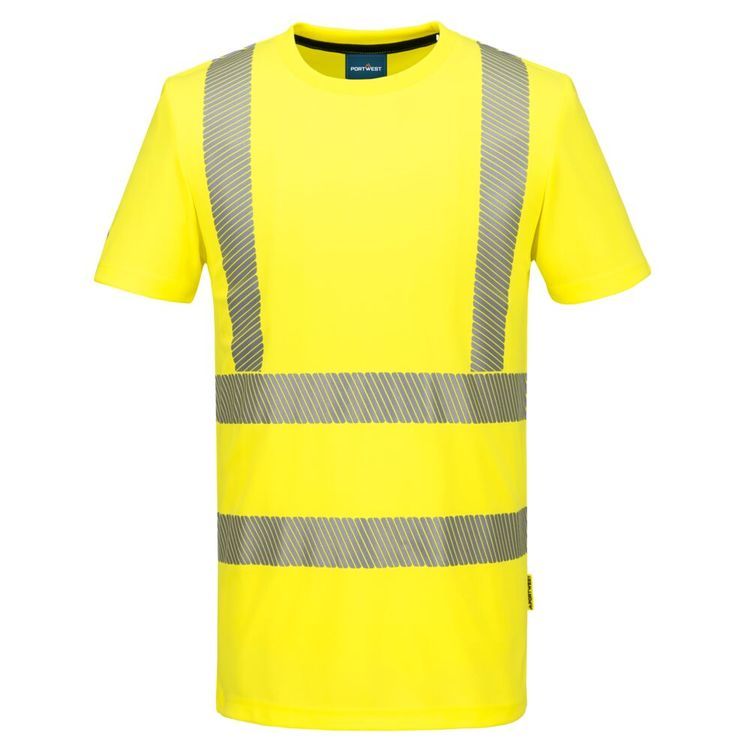 Hi-Vis Sport T-shirt MC bandes réfléchiss. – Image 3