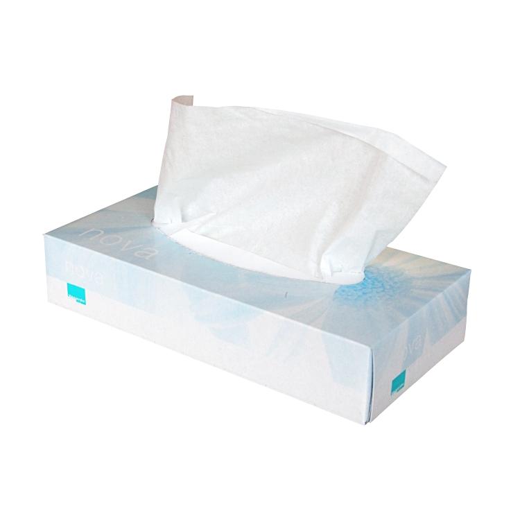 Mouchoirs cosmétiques Venardo Nova 2 couches 20.7 x 20.5 cm pliage en Z