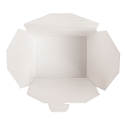 Lunchbox enduit Paquet de 50, couvercle pliant, brun naturel – Image 4