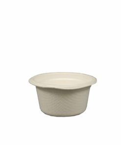 Bol pour sauce salade Papstar Pure 60 ml en canne de sucre D 6cm, H 3cm, blanc